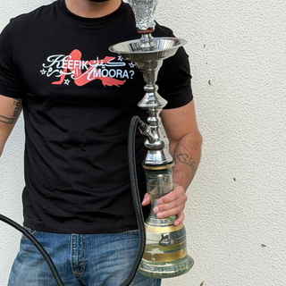 KEEFIK AMOORA? UNISEX TEE - BLACK